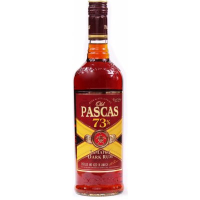 Old Pascas Dark Rum 73% 0,7 l (holá láhev)