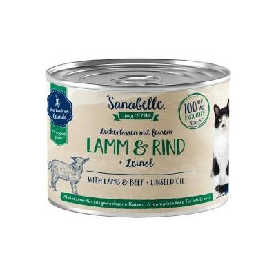 Bosch Sanabelle Wet Food with Lamb & Beef 195 g