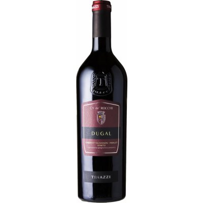 Tinazzi Ca de Rocchi Dugal Cabernet Sauvignon Merlot 2024 Červené 15% 0,75 l (holá láhev) – Zboží Dáma