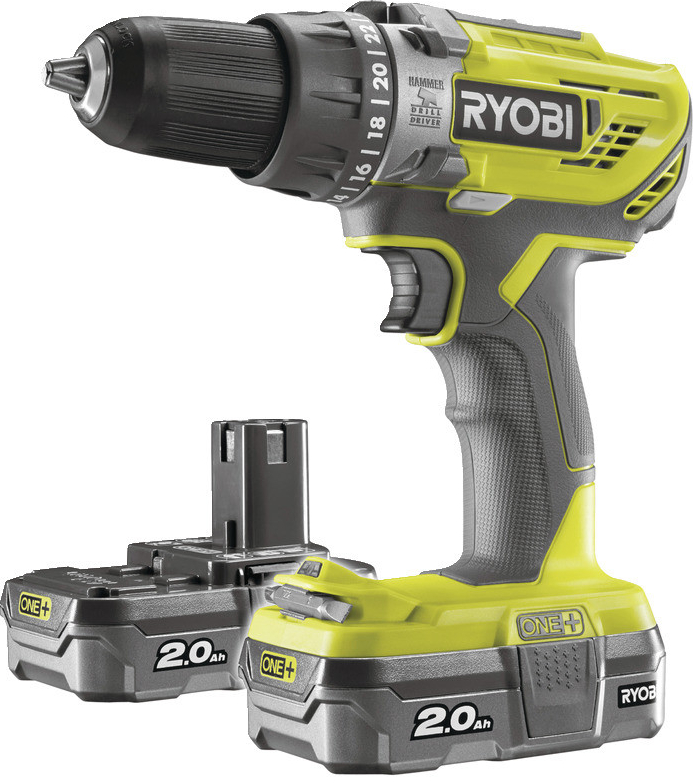 Ryobi R18PD3 + 2x2.0Ah