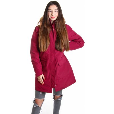 Calvin Klein parka bordo – Zboží Mobilmania