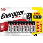 Energizer Max AAA 10ks E303328400 – Zboží Mobilmania
