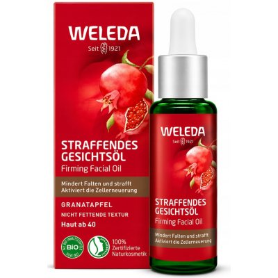 Weleda Granátové jablko Zpevňující pleťový olej 30 ml – Zboží Dáma