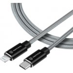 Tactical Fast Rope Aramid USB-C/Lightning MFi 1m Grey 57983104175 – Zboží Živě