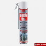 MONTÁŽNÍ PĚNA trubičková 750 ml Den Braven Silver Line – Hledejceny.cz