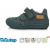 Dětské kotníkové boty D.D.Step dětské celoroční boty barefoot S063-41377 Emerald