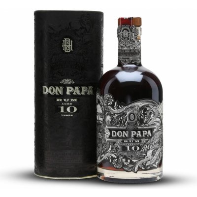 Don Papa 10y 43% 0,7 l (tuba) – Zbozi.Blesk.cz