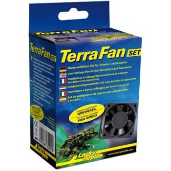 Lucky Reptile Terra Fan Set A/C adaptér + 2 ventilátory