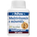 MedPharma Multivitamín s minerály 30složek 107 tablet – Hledejceny.cz