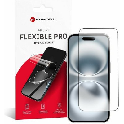 Forcell Screen Glass 5D Full GlueFlexible Nano černé 1035680 – Zboží Živě