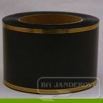 Smuteční stuha 3 pruhy - 8cm/50y - černá - ST0532 – Hledejceny.cz
