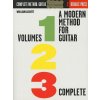 Noty a zpěvník A Modern Method for Guitar Volumes 1 2 3 Complete noty na kytaru
