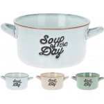 Siaki Collection Kameninová miska na polévku Soup zelená 500 ml – Zbozi.Blesk.cz