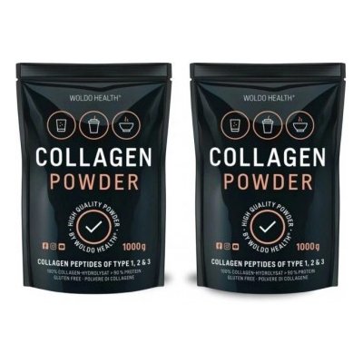 Woldohealth Kolagen prášek s aminokyselinami 2 x 1 kg – Hledejceny.cz
