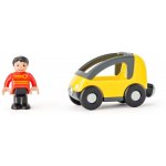 Woody Garáž dřevěná S výtahem, autíčky a heliportem – Hledejceny.cz