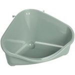 Flamingo WC Rohové Šedé 18,5 x 13 x 9,5 cm – Zbozi.Blesk.cz