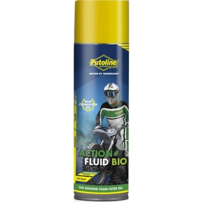 PUTOLINE ACTION FLUID BIO sprej AIR FILTER OIL kapalina pro namáčení vzduchového filtru 600ML (AKC) – Hledejceny.cz