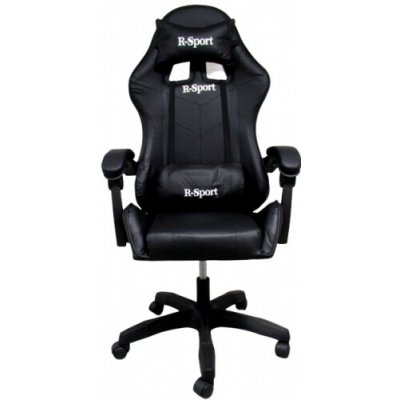 K3 R-Sport ČERNÉ pro hráče + masážní zařízení 94394 – Zboží Mobilmania