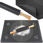 Ruhhy 22816 Silikonová černá deska a váleček na pečení – HobbyKompas.cz