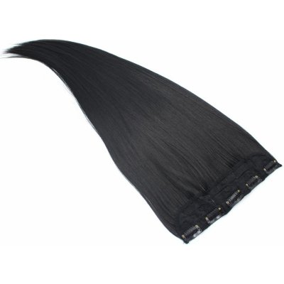 Clip pás kanekalon 60cm rovný černá – Hledejceny.cz