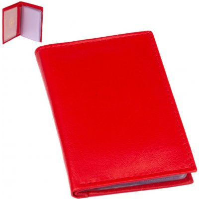 Dariya bags Pouzdro na doklady nebo karty tmavé červené – Sleviste.cz