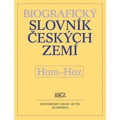 Biografický slovník českých zemí, Hom-Hoz, sv. 26