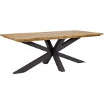 Bizzotto Ramey 240 x 100 cm s černou podnoží Masivní teakový jídelní stůl – Zboží Dáma