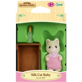 Sylvanian Families Baby hedvábné kotě