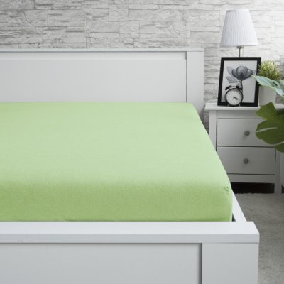 Xpose Jersey prostěradlo Exclusive světle zelené 180x200 – Hledejceny.cz