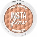 Miss Sporty Insta Glow Bronzer pudr 1 Sunkissed Blonde 5 g – Zboží Dáma