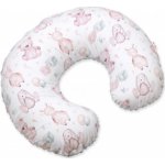 Baby Nellys Kojící polštář bavlna minky Veselé hračky bílá šedá – Zboží Dáma