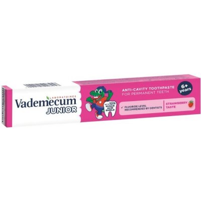 Vademecum Junior 6+ Strawberry dětská 75 ml – Hledejceny.cz