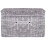 Springos Úložný box 40x30x25 cm HA3045 šedý – Zboží Dáma
