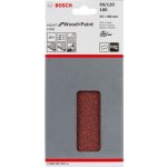 Brusné papíry pro vibrační brusky, 8 otvorů Bosch /bal.10ks/, Expert for Wood 93 x 185 mm, K4 x 60; 4 x 120; 2 x 180