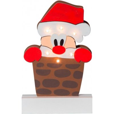 Eglo 410418 LED Vánoční dekorace FREDDY 6xLED 0,06W 2xAA santa EG410418 – Hledejceny.cz