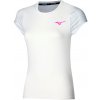 Dámské sportovní tričko Mizuno Dámské tričko Charge Printed Tee White