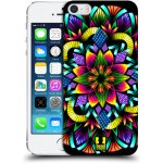 Pouzdro HEAD CASE Apple Iphone 5/5S/SE 2015 Mandala kaleidoskop květina – Zboží Mobilmania