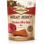 Carnilove Dog Meat Jerky Chicken and Wild Boar Bar 100 g – Hledejceny.cz