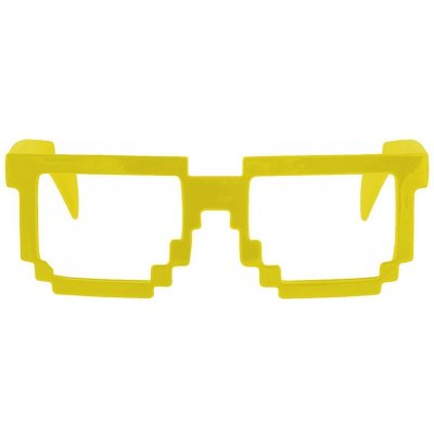 Godan Brýle Pixels, minecraft žlutá, jen obroučky – Zboží Dáma