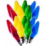 EXIHAND Žárovky pro řetěz LED FELICIA Filament SV-16 E-10 14V 16ks MIX barev (1ks) – Hledejceny.cz