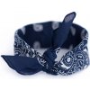 Šátek Art of Polo šátek do vlasů pin-up námořnická modř