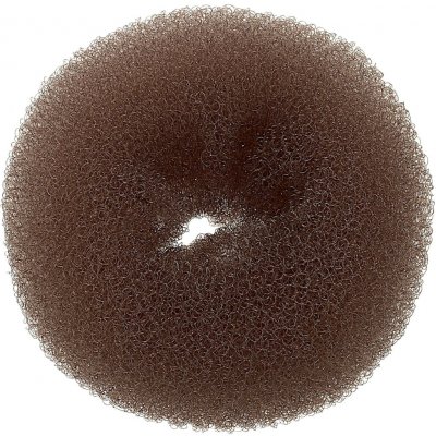 Kulatá výplň do drdolu Sibel - hnědá, 11 cm (9503020) – Hledejceny.cz