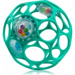 Bright Starts Míček OBALL RATTLE s chrastítkem 10 cm Tyrkysová – Zboží Dáma