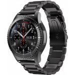 BStrap Stainless Steel řemínek na Huawei Watch GT3 46mm, black SSG007C0110