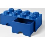 LEGO® Úložný box 250 x 502 x 181 se šuplíky tmavě modrá – Zbozi.Blesk.cz