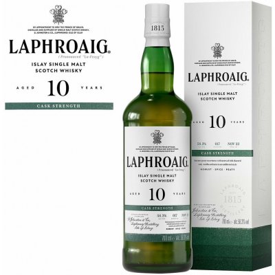 Laphroaig Cask Strength Batch 17 10y 58,3% 0,7 l (karton) – Hledejceny.cz