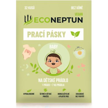 EcoNeptun prací pásky baby 32 ks