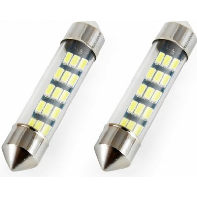 AMiO LED žárovky STANDARD Festoon C5W 15xSMD 3014 12V 39mm – Hledejceny.cz