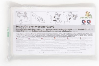 Bamboolik Separační pleny DELUXE 175 x 33 100 ks