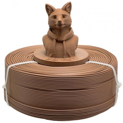 3DFOX PLA Refill světle hnědá 1 kg 1,75 mm – Zboží Živě